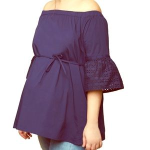 Motherhood maternity off the shoulder top